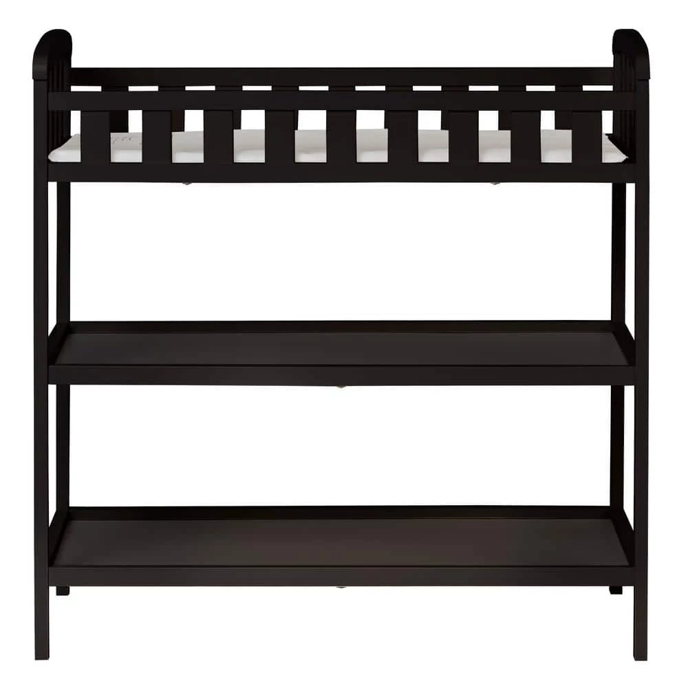 Emily Black Changing Table by Dream On Me 1 Emily Black Changing Table by Dream On Me