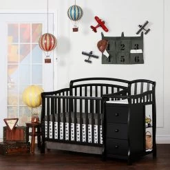 Casco 4-in-1 Black Mini Crib and Changing Table by Dream On Me 8 Casco 4-in-1 Black Mini Crib and Changing Table by Dream On Me -Shabby Chic Shop black dream on me cribs 630 k 4f 1000