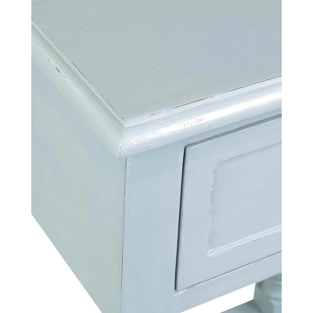 Lilith Light Blue Side Table by East At Main 7 Lilith Light Blue Side Table by East At Main - Image 7