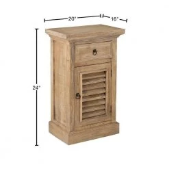 Tremont 29.5 in. Brown Rubberwood Accent Table by East At Main -Shabby Chic Shop brown east at main end side tables tt df pr308 40 1000