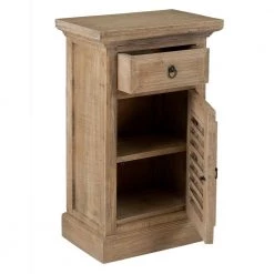 Tremont 29.5 in. Brown Rubberwood Accent Table by East At Main -Shabby Chic Shop brown east at main end side tables tt df pr308 4f 1000