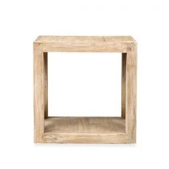 Locust 20 in. Brown Rubberwood Accent Table by East At Main -Shabby Chic Shop brown east at main end side tables tt df pr709 c3 1000