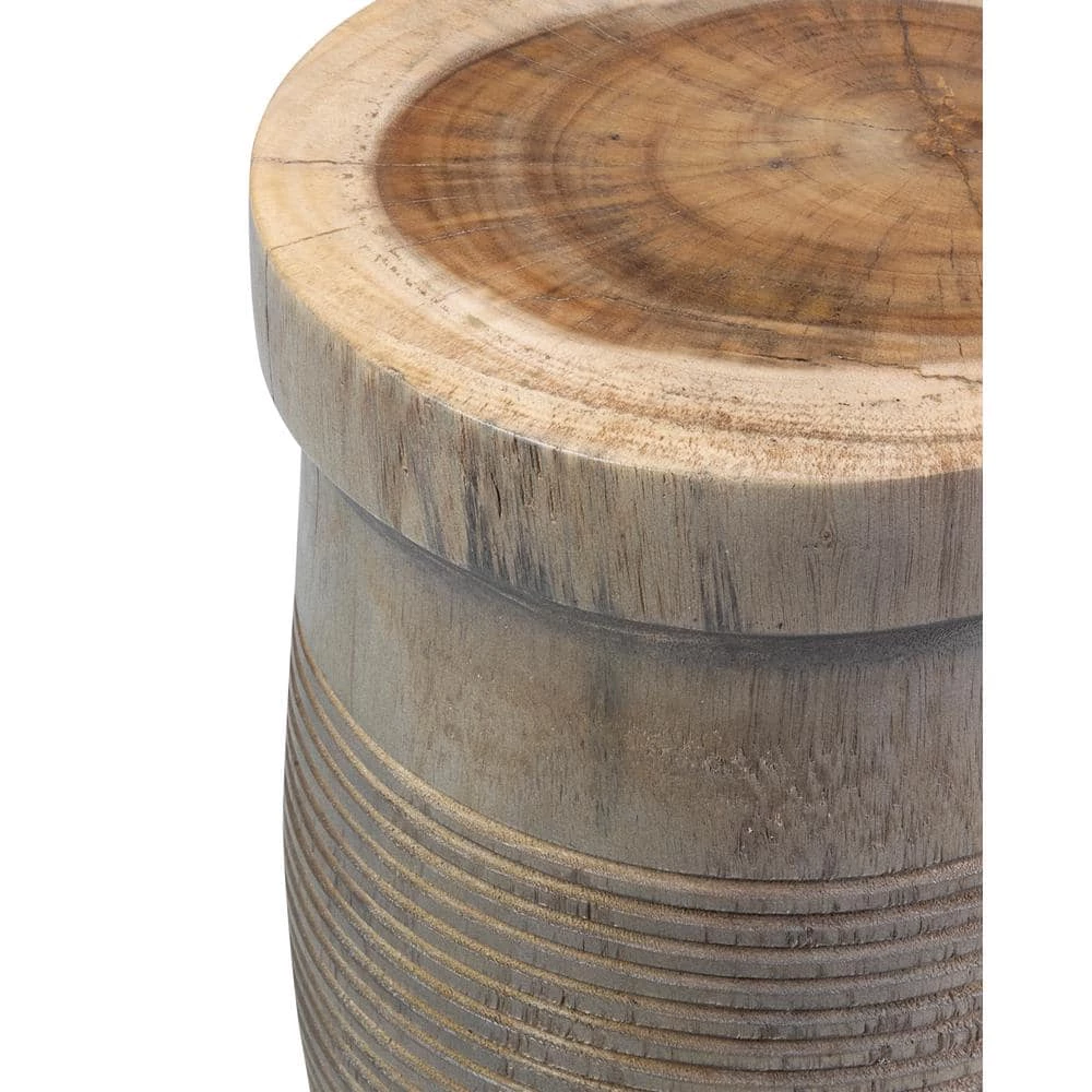 Antonia Gray Wash Accent Table by East At Main 2 Antonia Gray Wash Accent Table by East At Main - Image 2