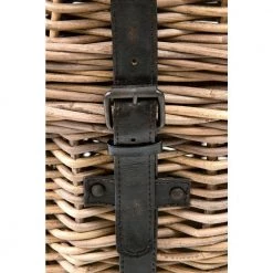 Colwell 24.5 in. Blue Rattan Accent Table by East At Main -Shabby Chic Shop brown east at main end side tables tt kh oa507 76 1000