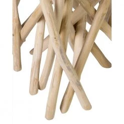 Miko 22 in. Brown Teak Accent Table by East At Main -Shabby Chic Shop brown east at main end side tables tt or lr509 1f 1000