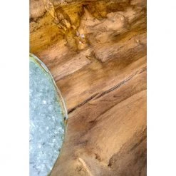 Menlo 19 in. Brown Teak Accent Table by East At Main -Shabby Chic Shop brown east at main end side tables tt uc fr514 44 1000