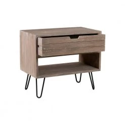 Ocilla 24 in. Brown Mindi Wood Accent Table by East At Main -Shabby Chic Shop brown wash east at main end side tables tt st 69111 br 4f 1000