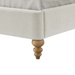 Cream White Belrose Linen Queen Bed Frame with Tufted Headboard by Shabby Chic 12 Cream White Belrose Linen Queen Bed Frame with Tufted Headboard by Shabby Chic -Shabby Chic Shop cream white shabby chic platform beds sbd253 03cwq hd fa 1000