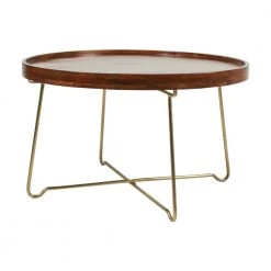 30 in. Round Coffee Table by East At Main 11 30 in. Round Coffee Table by East At Main -Shabby Chic Shop dark brown east at main coffee tables ct 3183030 ntgd 31 1000