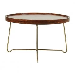 30 in. Round Coffee Table by East At Main