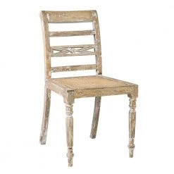 Alexandra Natural Mindi Wood Dining Chair (Set of 2) by East At Main