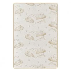 2-In-1 White Breathable Two-Sided Mini/Portable Crib coil Mattress by Dream On Me