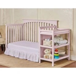Lavender Breathable 6 Core Crib and Toddler Bed Mattress by Dream On Me -Shabby Chic Shop dream on me crib mattresses br 51e5gl 31 1000