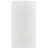 Breathable 6- 2 in 1 White Foam Core Crib and Toddler Bed Mattress by Dream On Me