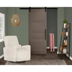 Jett Dusty Modern Nursey Adjustable Mattress Support Included 1.5 in. Mattress Pink Non-Full Size Folding Crib by Dream On Me -Shabby Chic Shop dusty pink dream on me cribs 685 dpink 31 1000