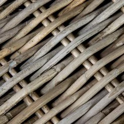 Kai 47 in. Gray Large Rectangle Wicker Coffee Table with Lift Top by East At Main -Shabby Chic Shop gray east at main coffee tables tt ct 70542 fa 1000