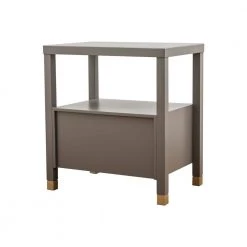 Hooper Gray 2 Drawer Accent Side Table Large by East At Main -Shabby Chic Shop gray east at main end side tables tt vc hp325 l grb 1f 1000