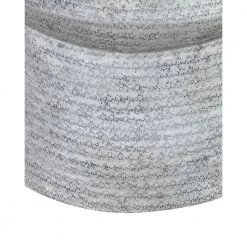 Natalia 23 in. Gray Medium Round Wood Coffee Table by East At Main -Shabby Chic Shop grey east at main coffee tables tt or tm590 1f 1000