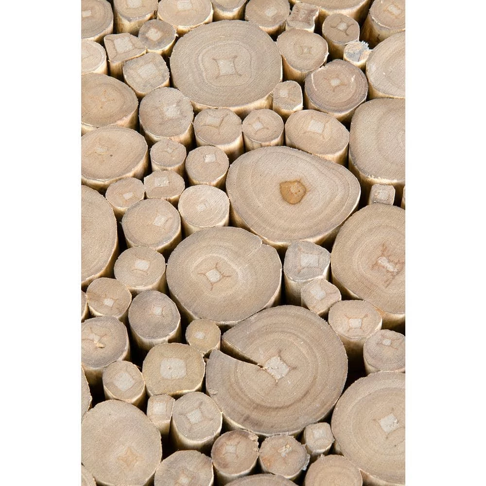 Rolfe 28 in. Gray Wash Medium Square Wood Coffee Table by East At Main 5 Rolfe 28 in. Gray Wash Medium Square Wood Coffee Table by East At Main - Image 5