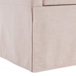 Cierra Light Pink Bench Upholstered Linen 50.2 L x 19.6 W x 22 H by Shabby Chic -Shabby Chic Shop light pink shabby chic bedroom benches ssb298 03lk hd 76 1000