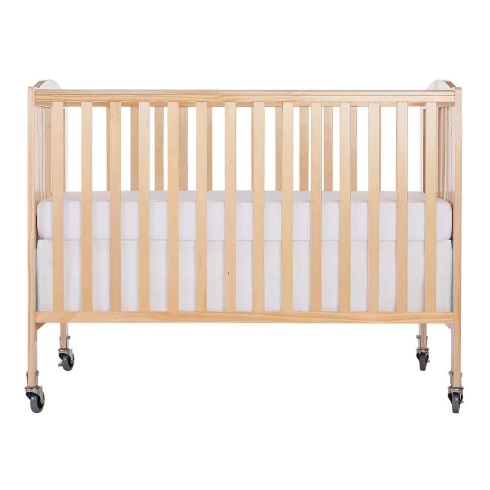 Natural Folding Full Size Crib by Dream On Me 1 Natural Folding Full Size Crib by Dream On Me