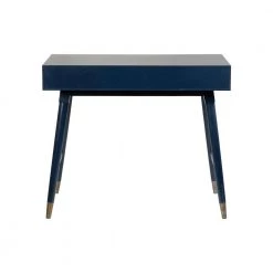 Lillian 36 in. Rectangular Navy 1 Drawer Computer Desk with Storage by East At Main -Shabby Chic Shop navy east at main computer desks tt cst 68103 nv 44 1000