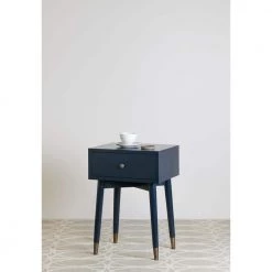 Tove Navy Acacia Accent Table by East At Main -Shabby Chic Shop navy east at main end side tables tt vc om311 ny 31 1000
