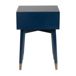 Tove Navy Acacia Accent Table by East At Main -Shabby Chic Shop navy east at main end side tables tt vc om311 ny 44 1000