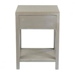 Wilco Beige Acacia Accent Table by East At Main -Shabby Chic Shop painted east at main end side tables tt vc ad301 wt 44 1000