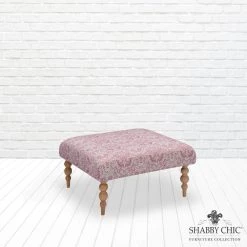 Maksim Paisley Red Ottoman Upholstered Linen by Shabby Chic -Shabby Chic Shop paisley red shabby chic ottomans sco273 03pr hd 1f 1000