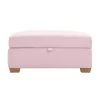 Skylah Pink Ottoman Upholstered Linen by Shabby Chic