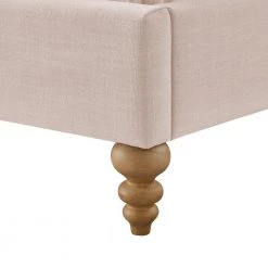 Maisy Pink Bed Wingback Linen Queen by Shabby Chic -Shabby Chic Shop pink shabby chic platform beds sbd256 03pkq hd 77 1000