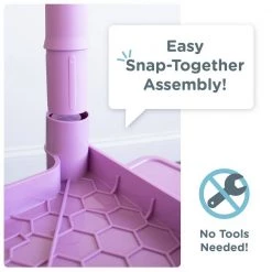 Quinn 5-Piece Purple Square Kids Lightweight Plastic Top Table and Chair Set by Humble Crew -Shabby Chic Shop purple humble crew kids tables chairs tc76870 1f 1000