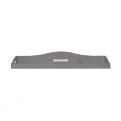 Rustic Grey Wood Fully Assembled Changing Tray by Dream On Me