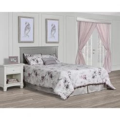 Alexa Storm Grey 5-in-1 Convertible Crib by Dream On Me -Shabby Chic Shop storm grey dream on me cribs 728 sgy fa 1000