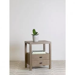 Westerly 22 in. Wheat Acacia Accent Table by East At Main -Shabby Chic Shop wheat east at main end side tables tt vc hp325 wt 31 1000