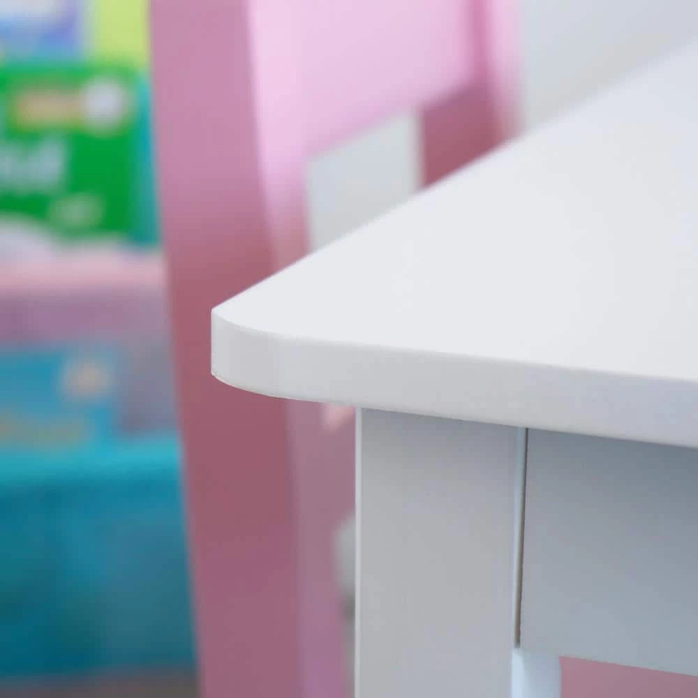 Pastel 5-Piece Kids Table and Chair Set by Humble Crew 8 Pastel 5-Piece Kids Table and Chair Set by Humble Crew - Image 8