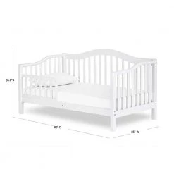 Austin White Toddler Day Bed by Dream On Me 7 Austin White Toddler Day Bed by Dream On Me -Shabby Chic Shop white dream on me kids beds 650 wht 40 1000