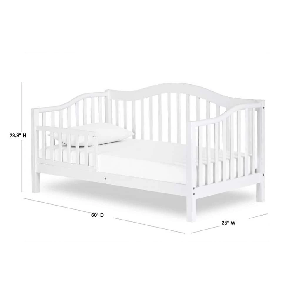 Austin White Toddler Day Bed by Dream On Me 3 Austin White Toddler Day Bed by Dream On Me - Image 3