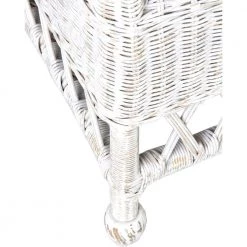 Longley Double Bench, 20.5 in., White by East At Main -Shabby Chic Shop white east at main dining benches tt wr de205 wh 1f 1000