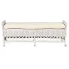 Longley Double Bench, 20.5 in., White by East At Main