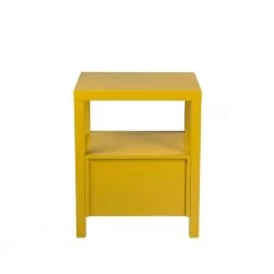 Westerly 22 in. Yellow Acacia Accent Table by East At Main -Shabby Chic Shop yellow east at main end side tables tt vc hp325 yl 44 1000