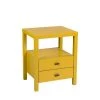 Westerly 22 in. Yellow Acacia Accent Table by East At Main
